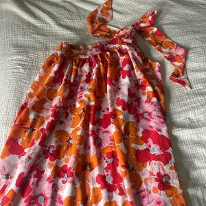 Floral One-Shoulder Maxi Dress